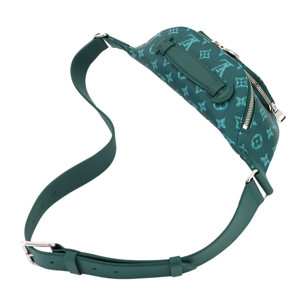 Monogram Heritage Rush Bumbag Crossbody Bag Green M12867