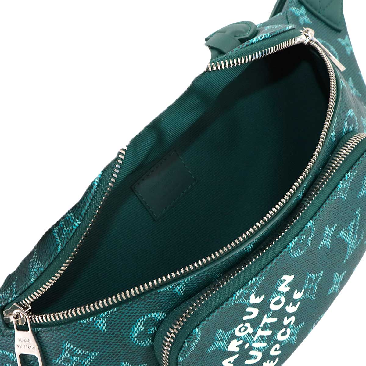 Monogram Heritage Rush Bumbag Crossbody Bag Green M12867