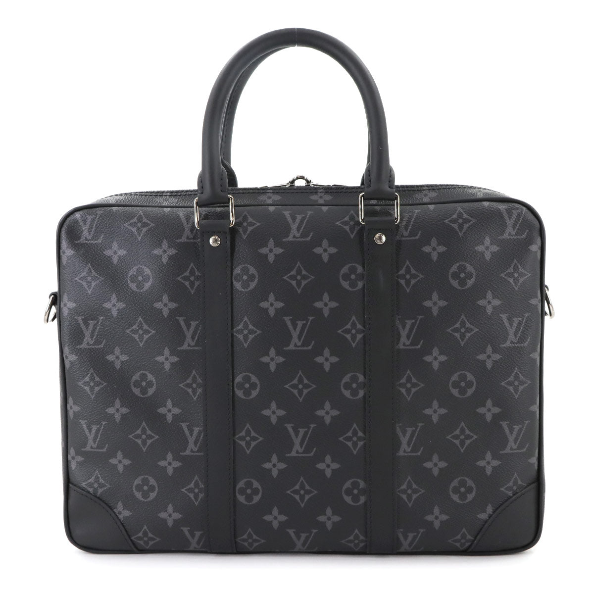 Monogram Eclipse Porte Documents Voyage PM Business Bag