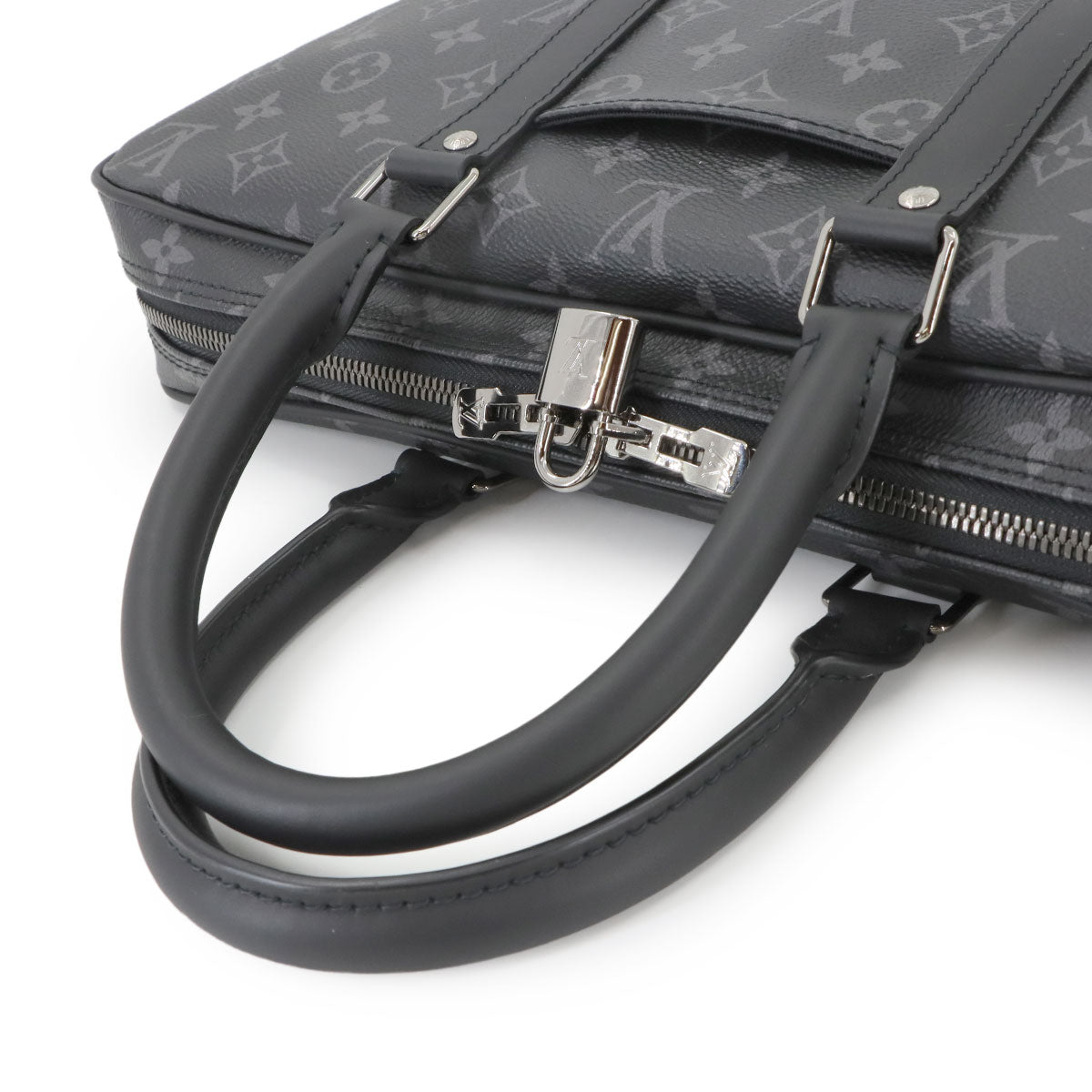 Monogram Eclipse Porte Documents Voyage PM Business Bag