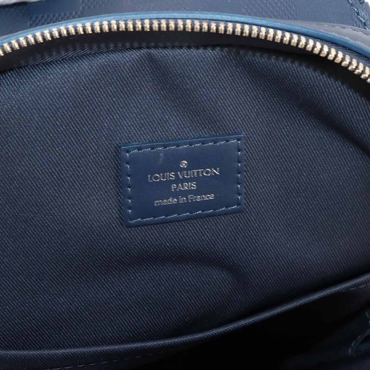 Damier Infini Avenue Sling Bag Body Bag Navy N40439