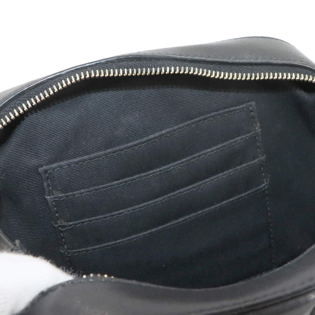 Shoulder Bag Leather Black 554075 Purse