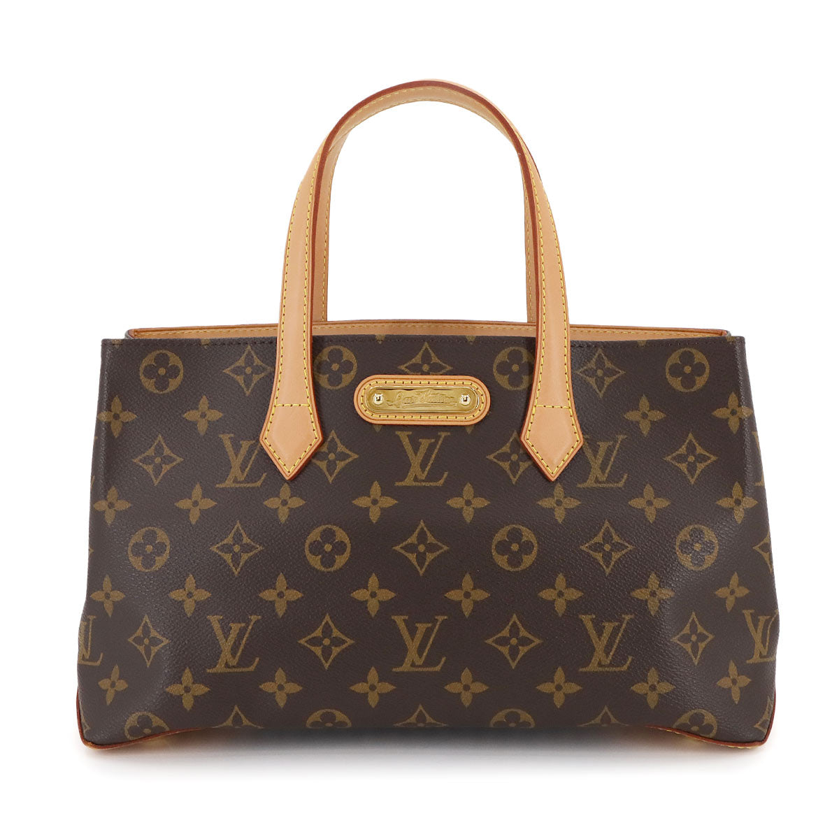 Monogram Wilsher PM Hand Bag Brown M45643 Purse