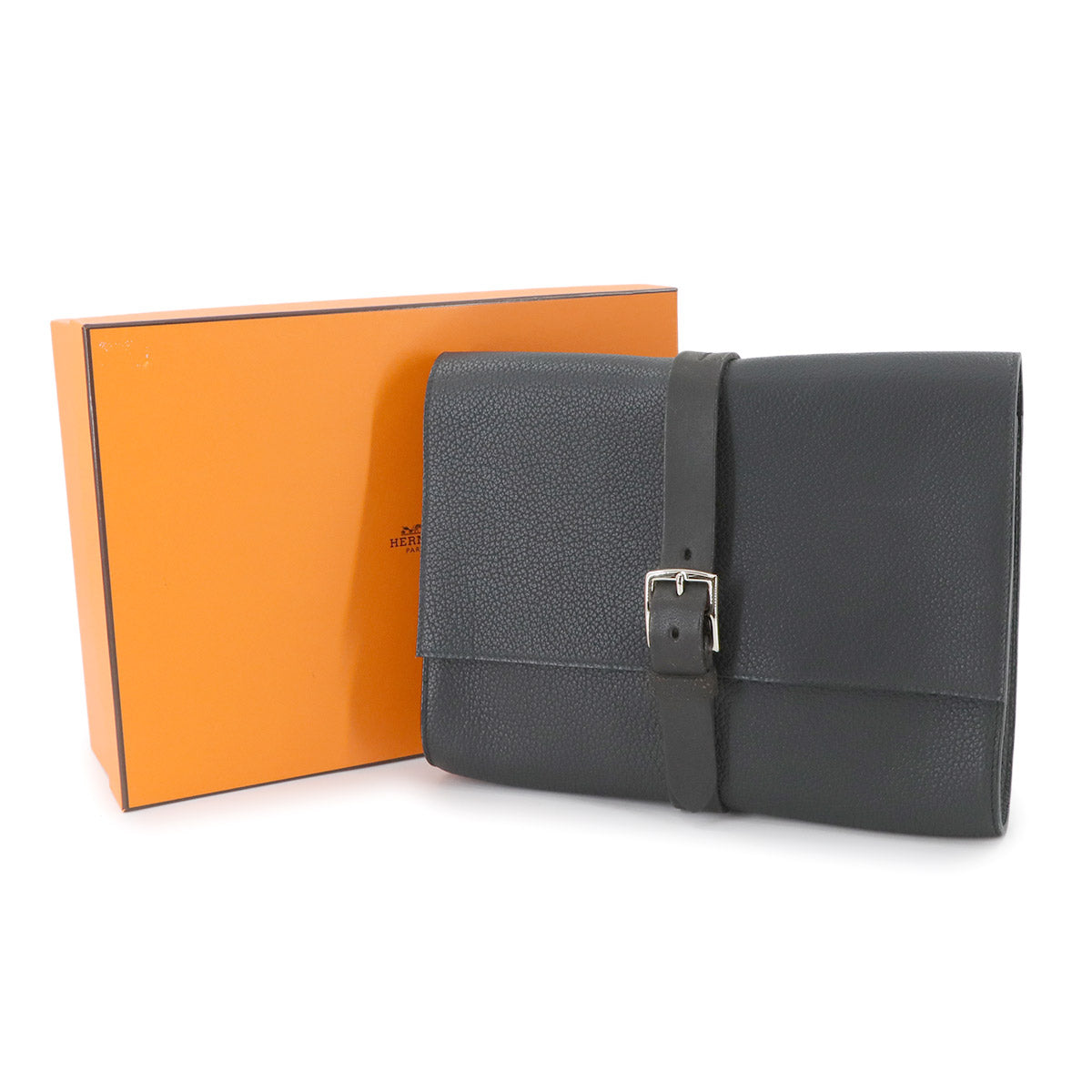 Pochette Etriviere Clutch Bag Fjord Black Purse