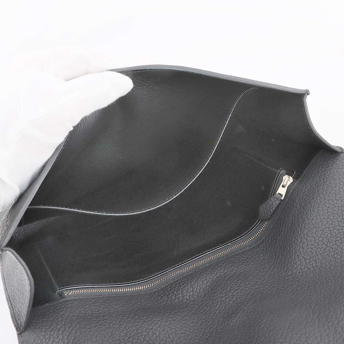 Pochette Etriviere Clutch Bag Fjord Black Purse