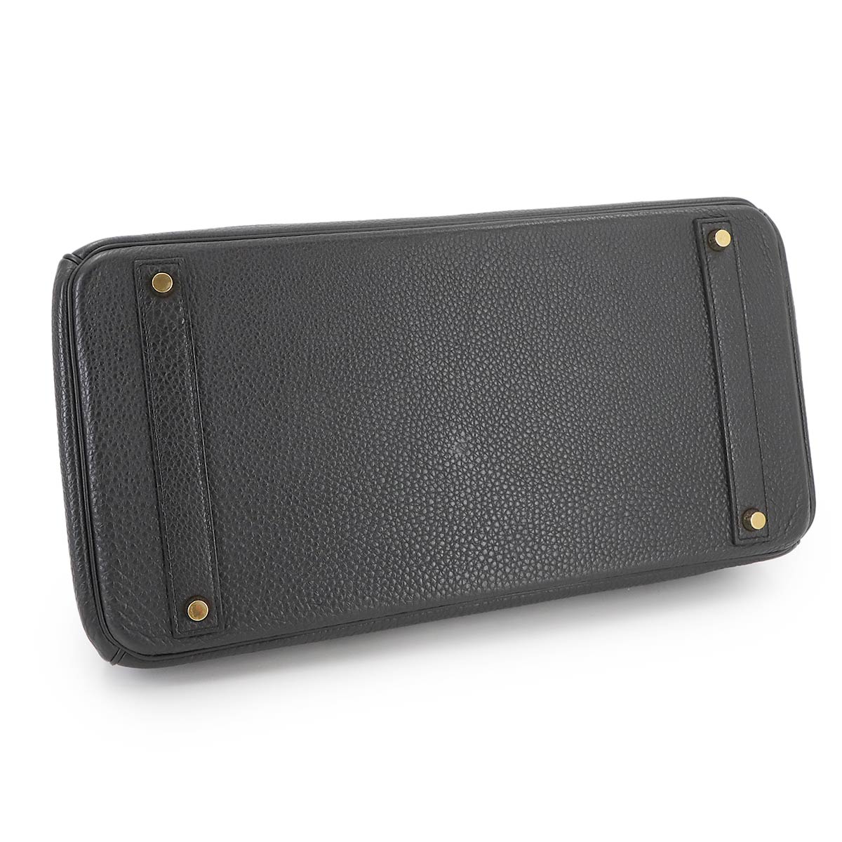 Birkin 40 Veau Togo Black Hand Bag Purse