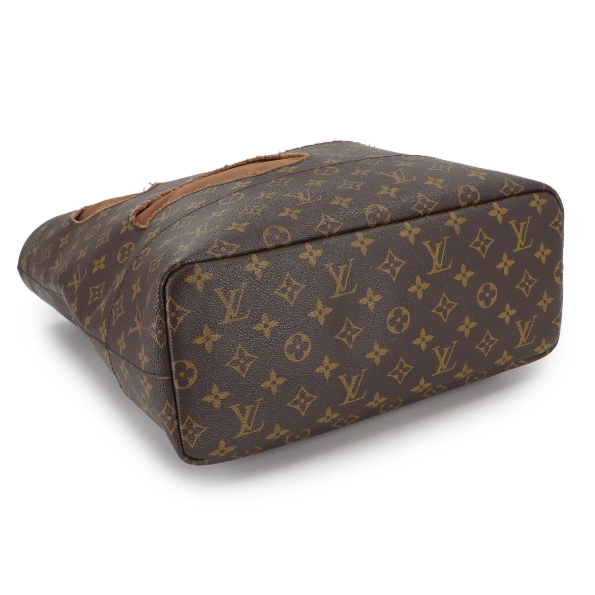 Monogram with Holes Tote Bag Rei Kawakubo Brown M40279