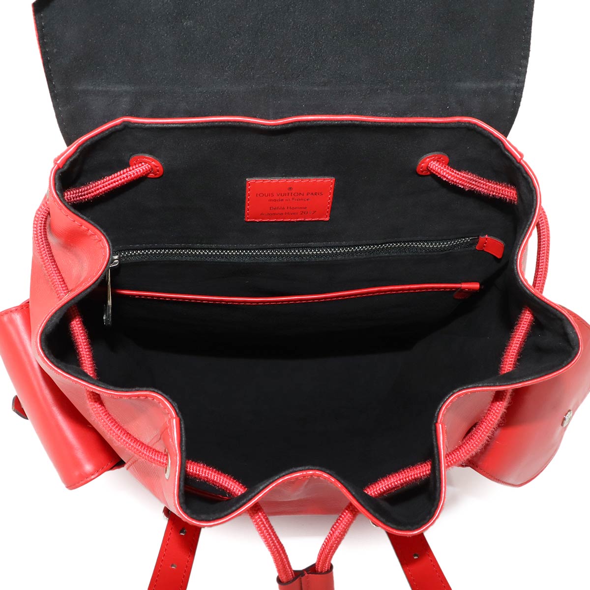 Supreme Epi Christopher PM Backpack Leather Red M53414