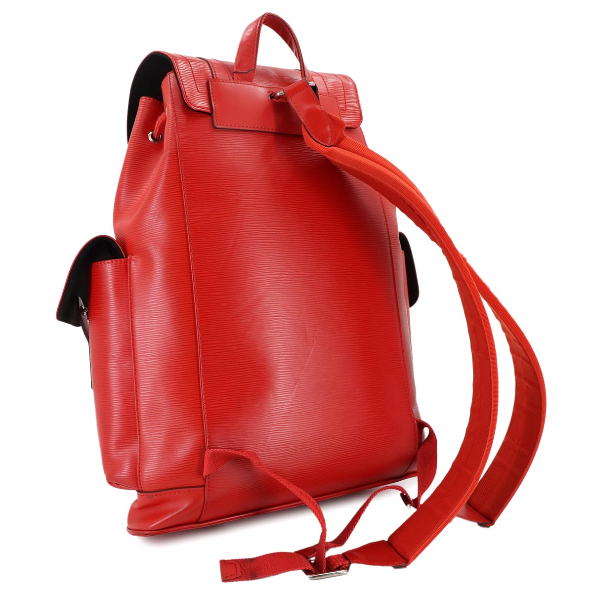 Supreme Epi Christopher PM Backpack Leather Red M53414