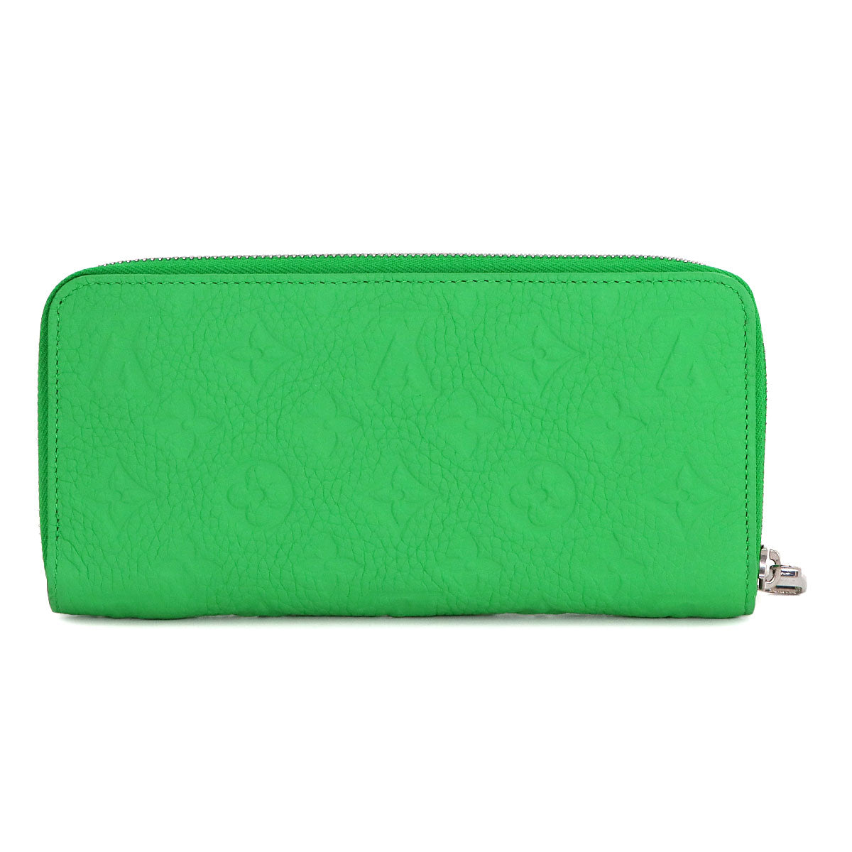 Monogram Taurillon Zippy Wallet Horizontal Green M25851