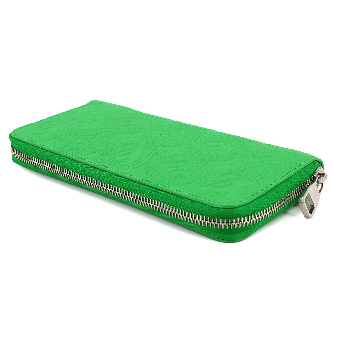 Monogram Taurillon Zippy Wallet Horizontal Green M25851
