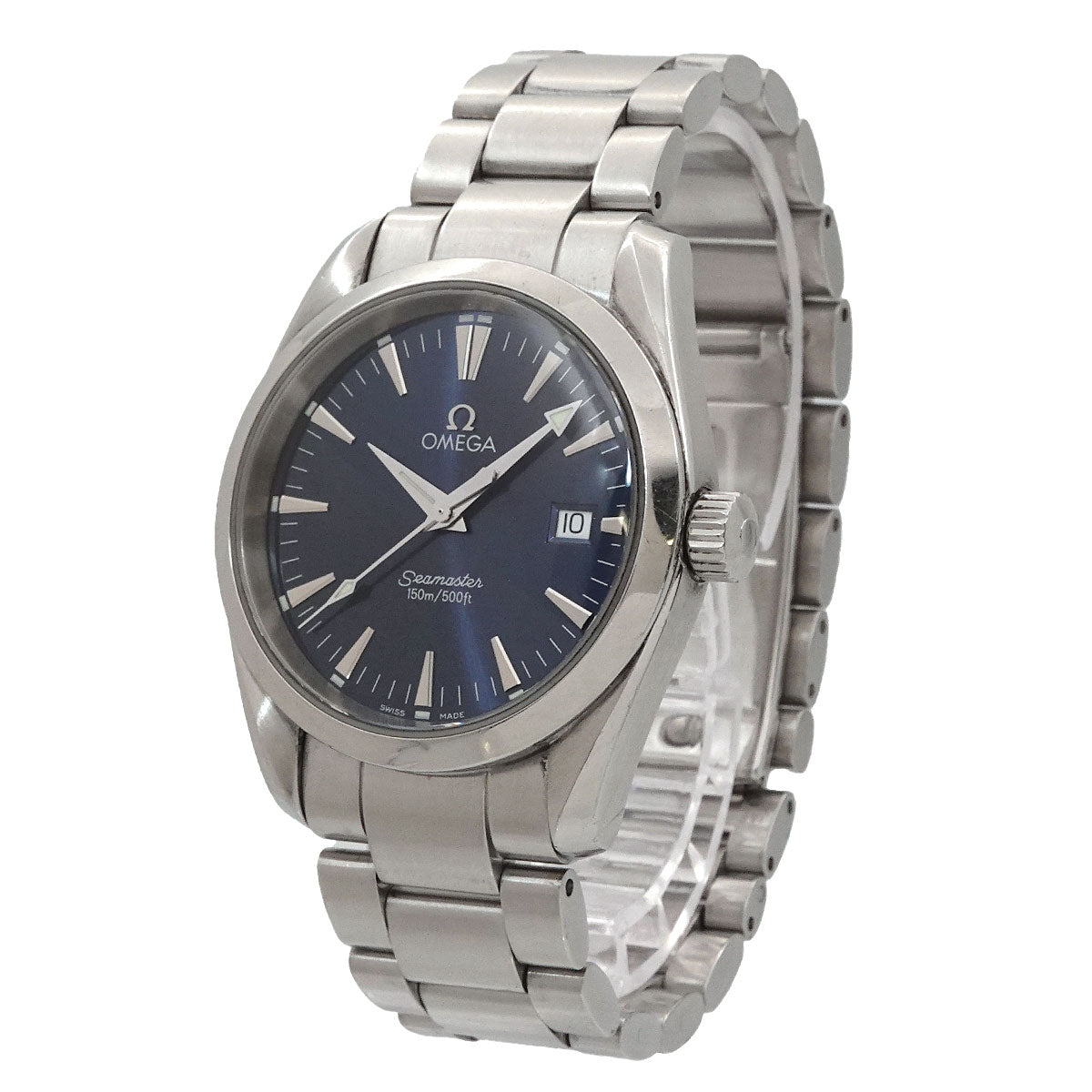 Seamaster Aqua Terra 2518.80 Quartz Blue Dial Men Watch