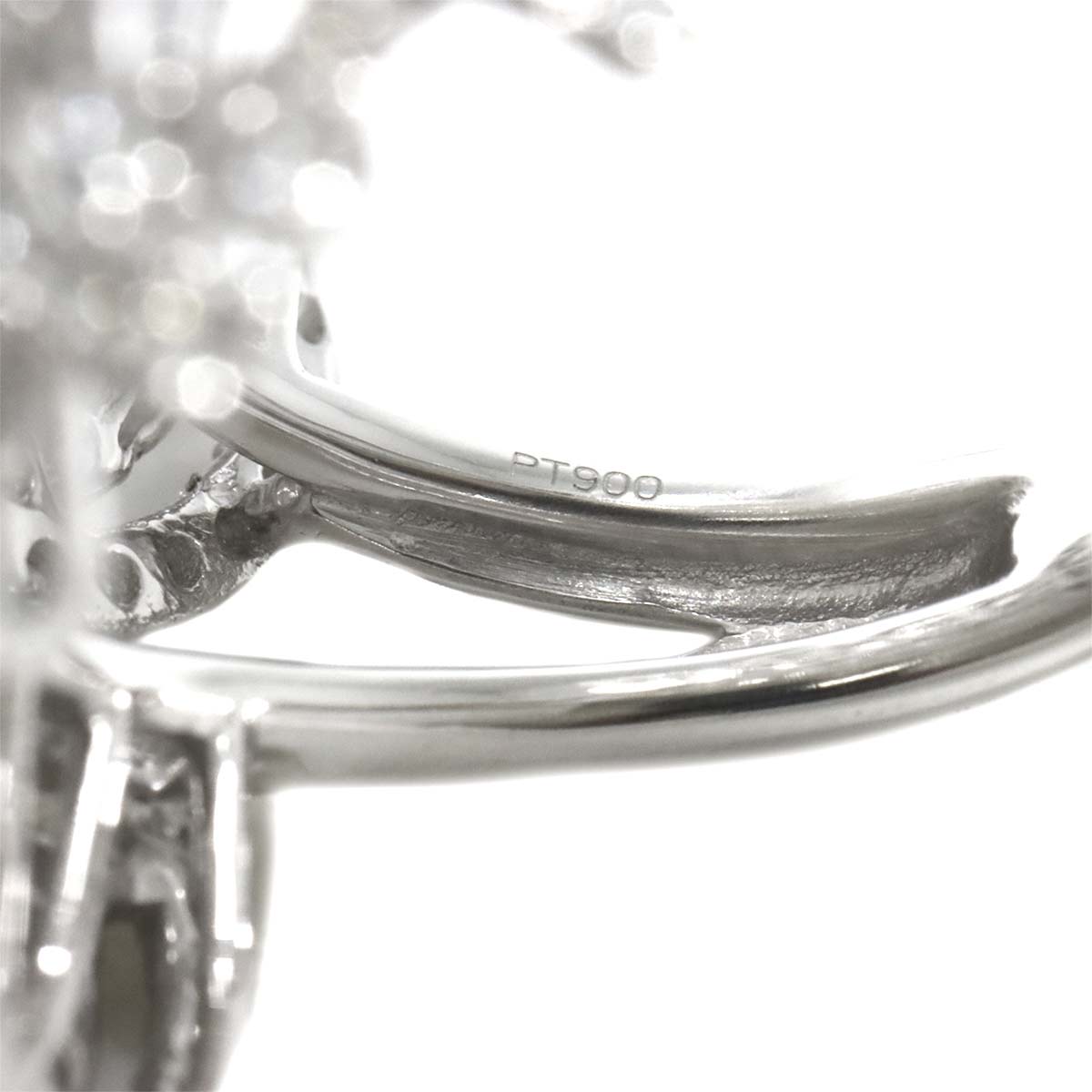 Diamond 2.60ct Ring Pt Platinum size5.75-6(US)