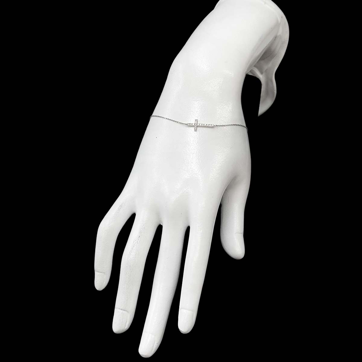 Diamond 0.12ct Bracelet Pt Platinum