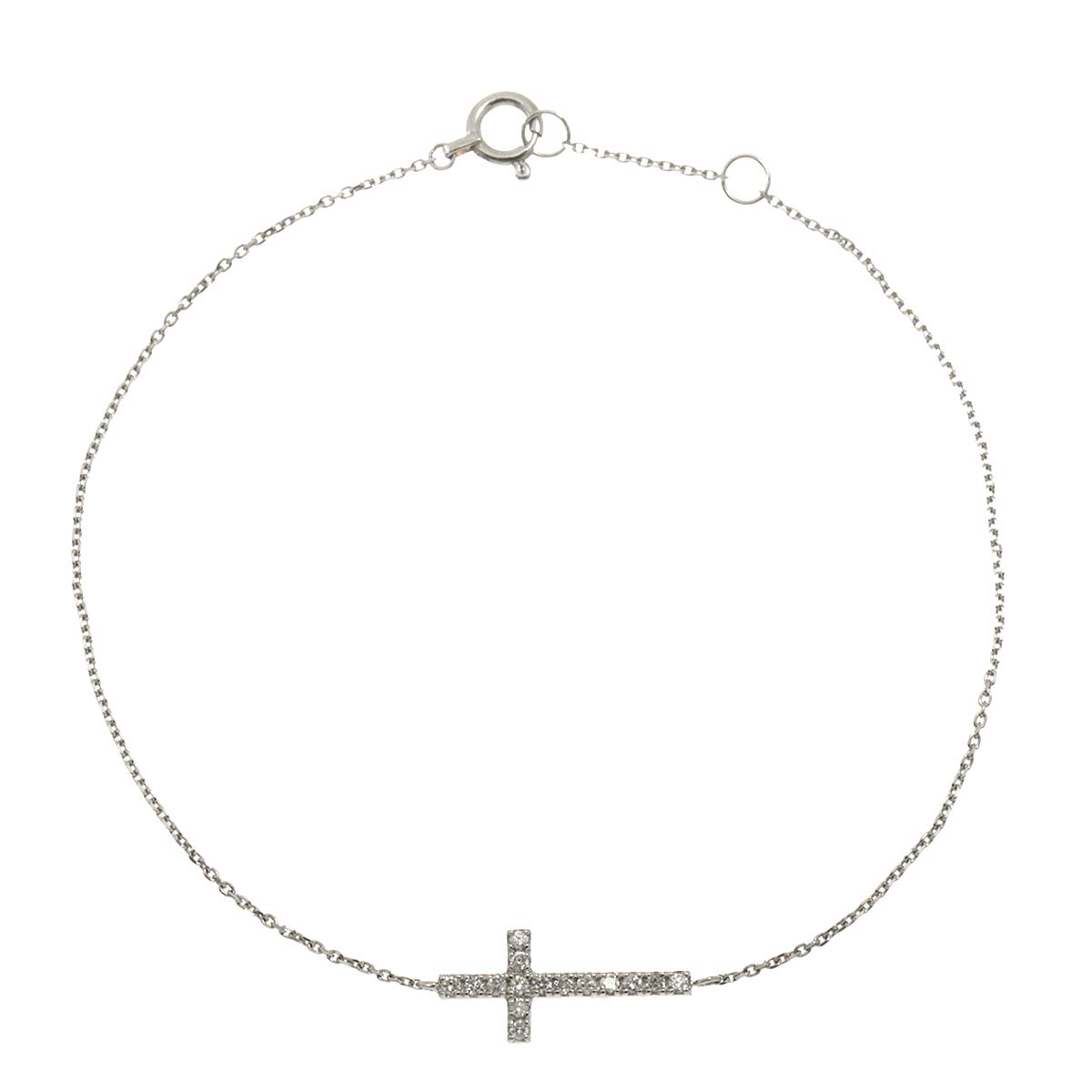 Diamond 0.12ct Bracelet Pt Platinum