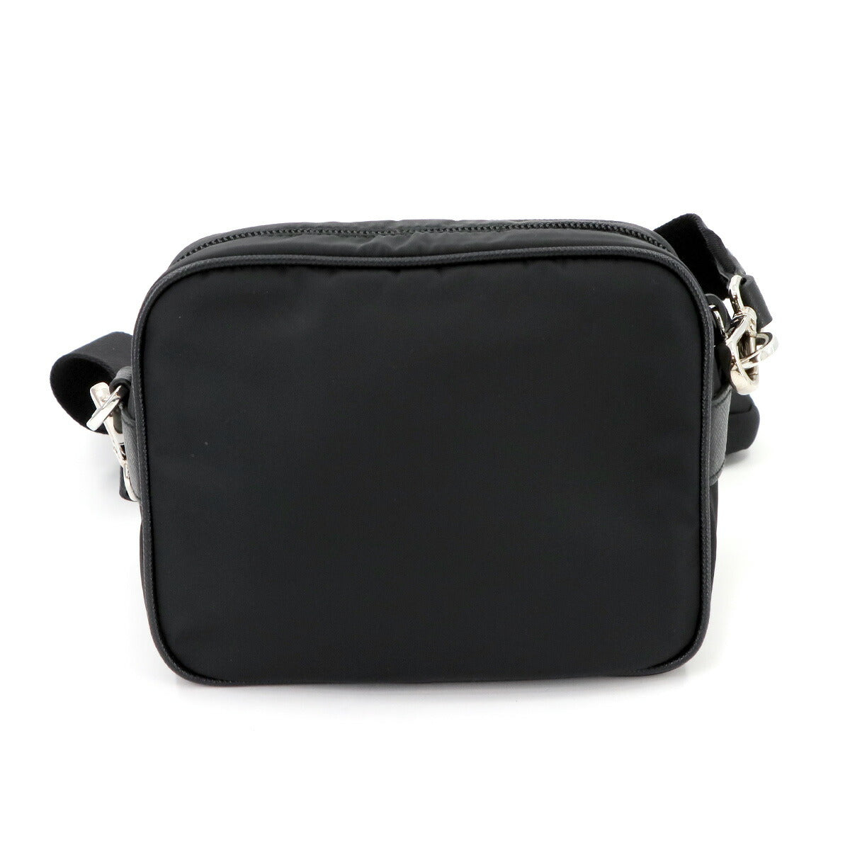 Re-Edition 2005 Shoulder Bag Nylon Leather Black 1BH153