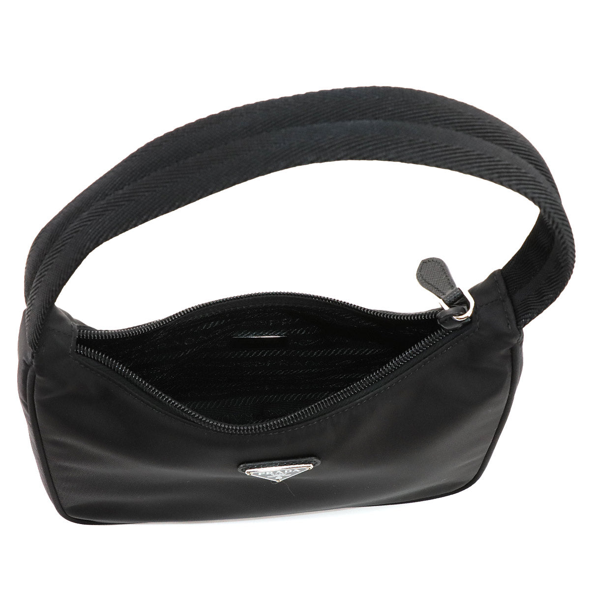 Re-Edition 2000 Mini Hand Bag Nylon Nero Black 1NE515 Purse