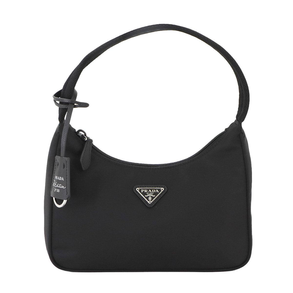 Re-Edition 2000 Mini Hand Bag Nylon Nero Black 1NE515 Purse