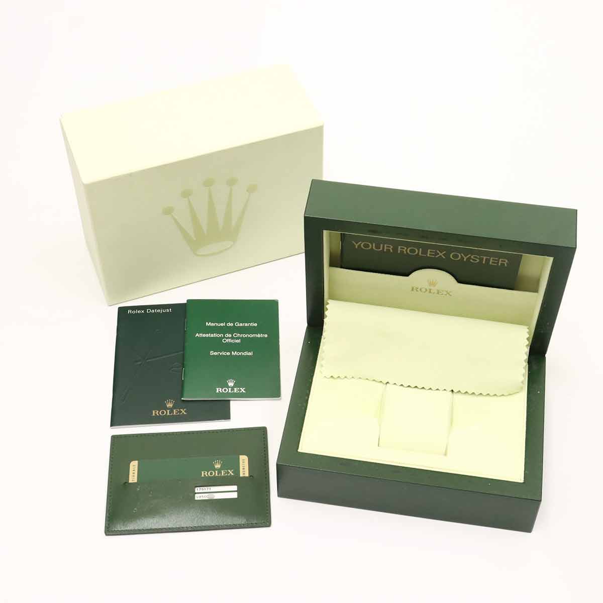 Datejust 179171G Serial V Diamond 750 PG computer Ladies Watch