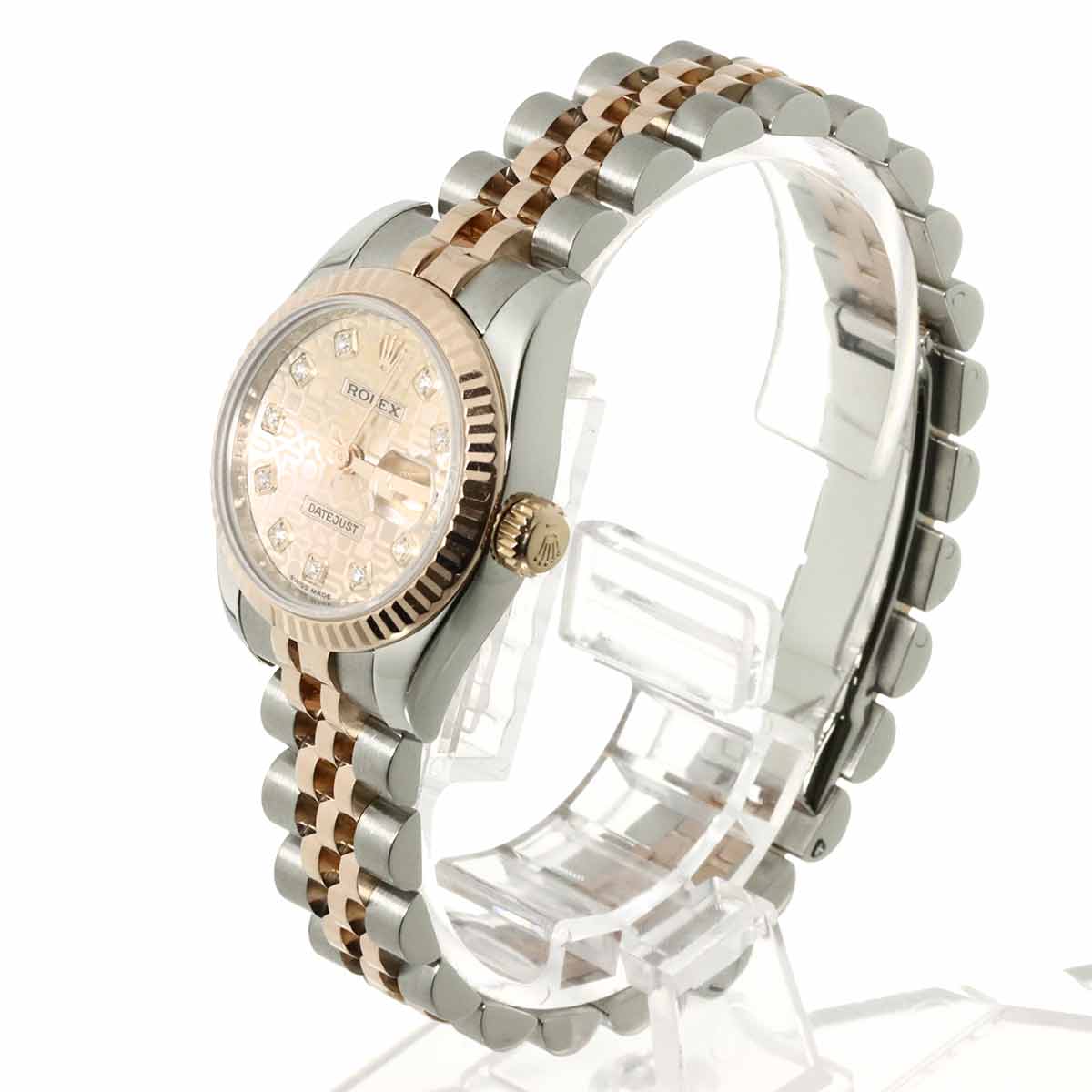 Datejust 179171G Serial V Diamond 750 PG computer Ladies Watch