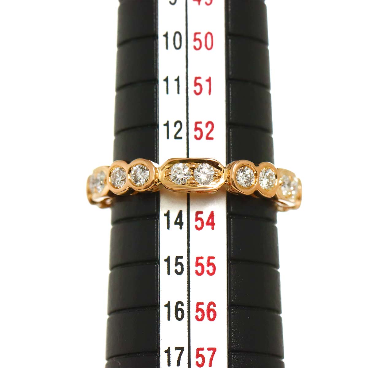 Diamond 0.40ct Ring 18K PG Pink Gold 750 Size6.25-6.5(US)