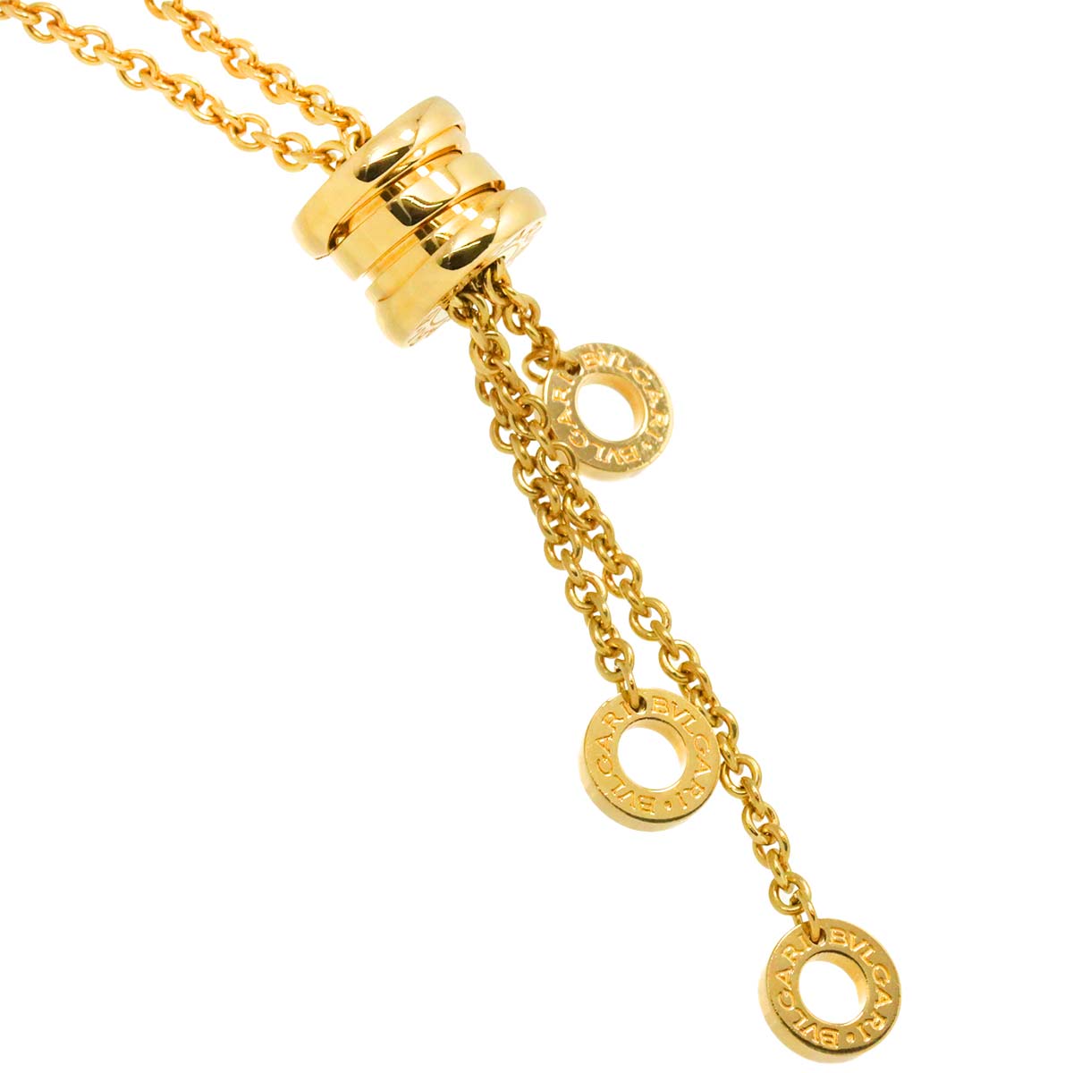 B-ZERO1 Element Necklace 18K Yellow Gold 750