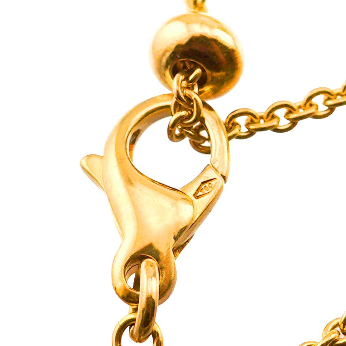 B-ZERO1 Element Necklace 18K Yellow Gold 750