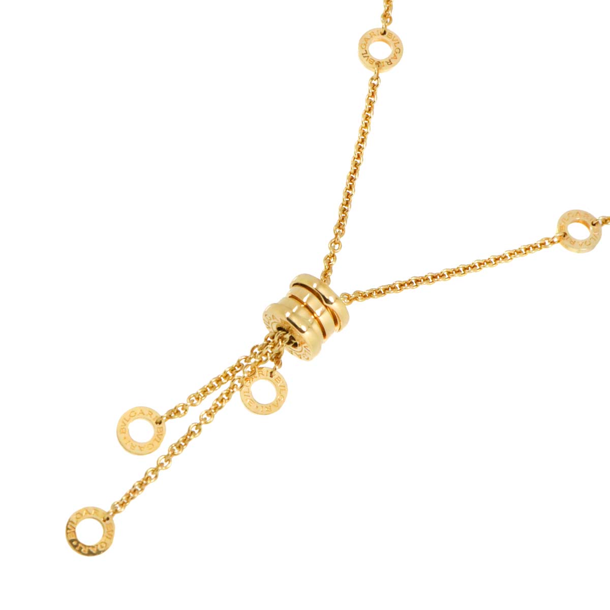 B-ZERO1 Element Necklace 18K Yellow Gold 750