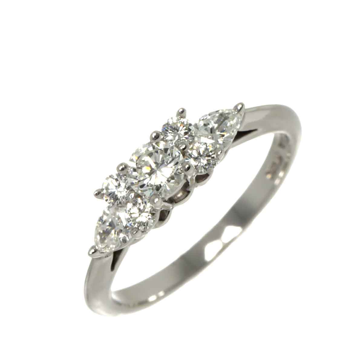 Diamond Ring Platinum size5.25-5.5(US)