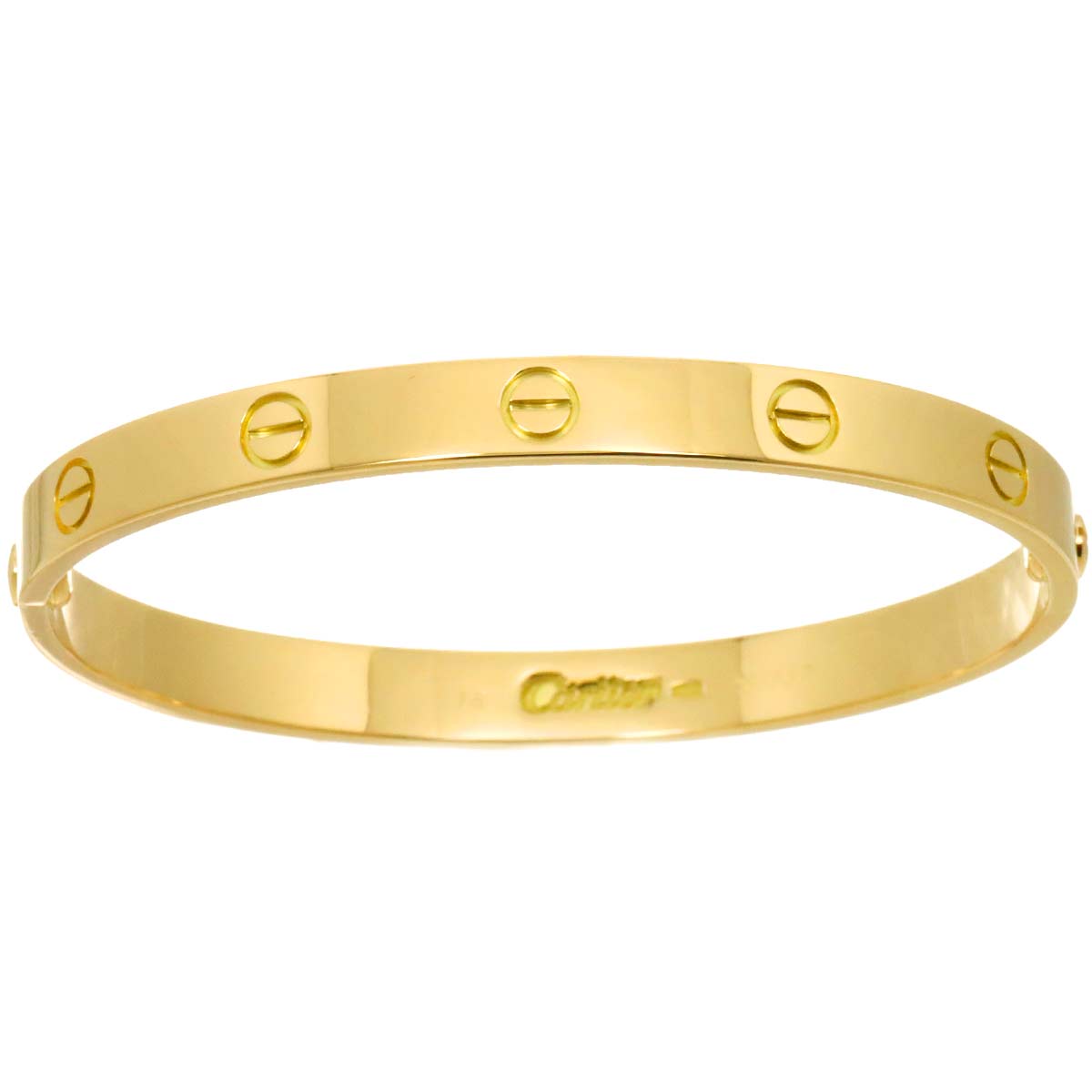 Cartier Love Bracelet 18K Yellow Gold 750 Size18