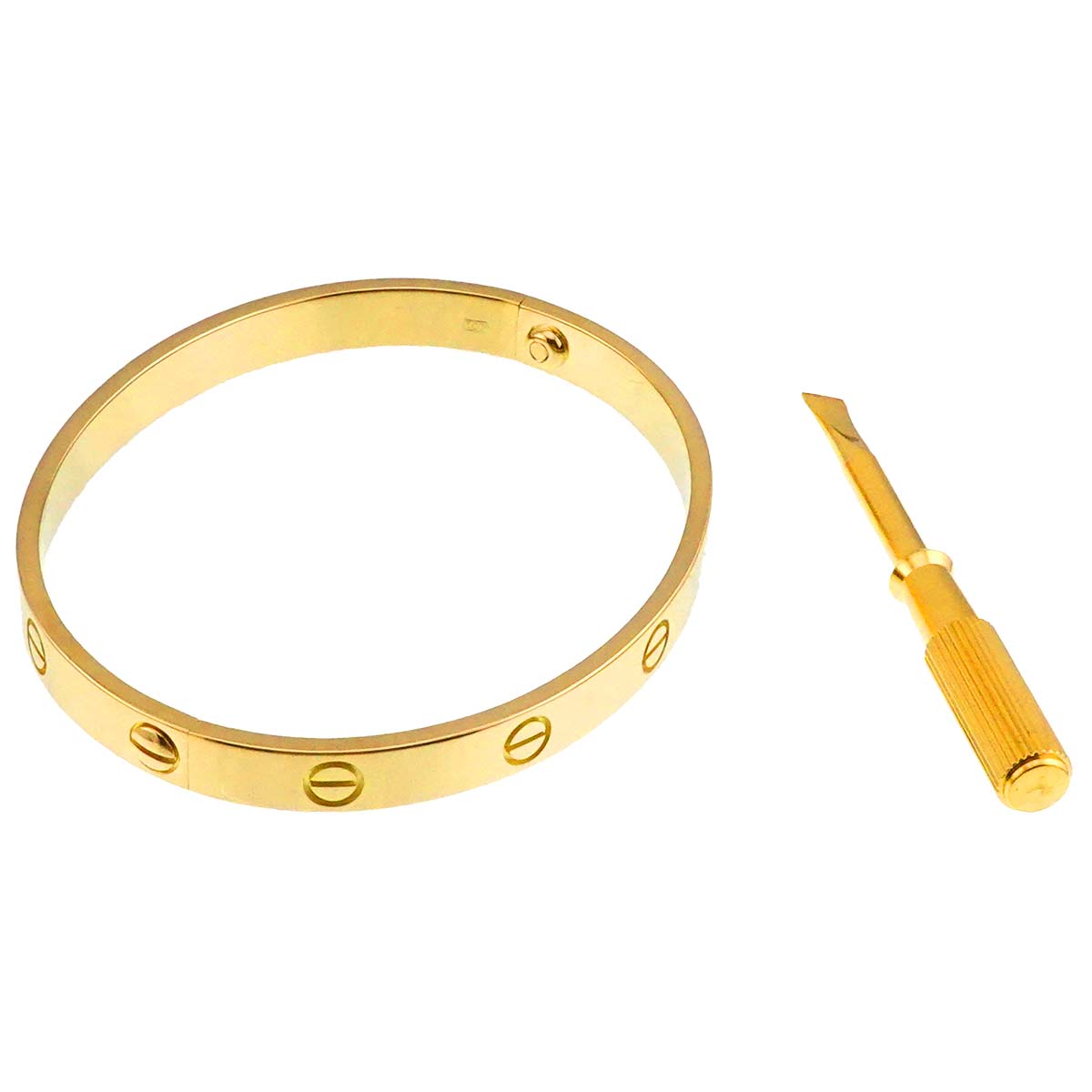 Cartier Love Bracelet 18K Yellow Gold 750 Size18