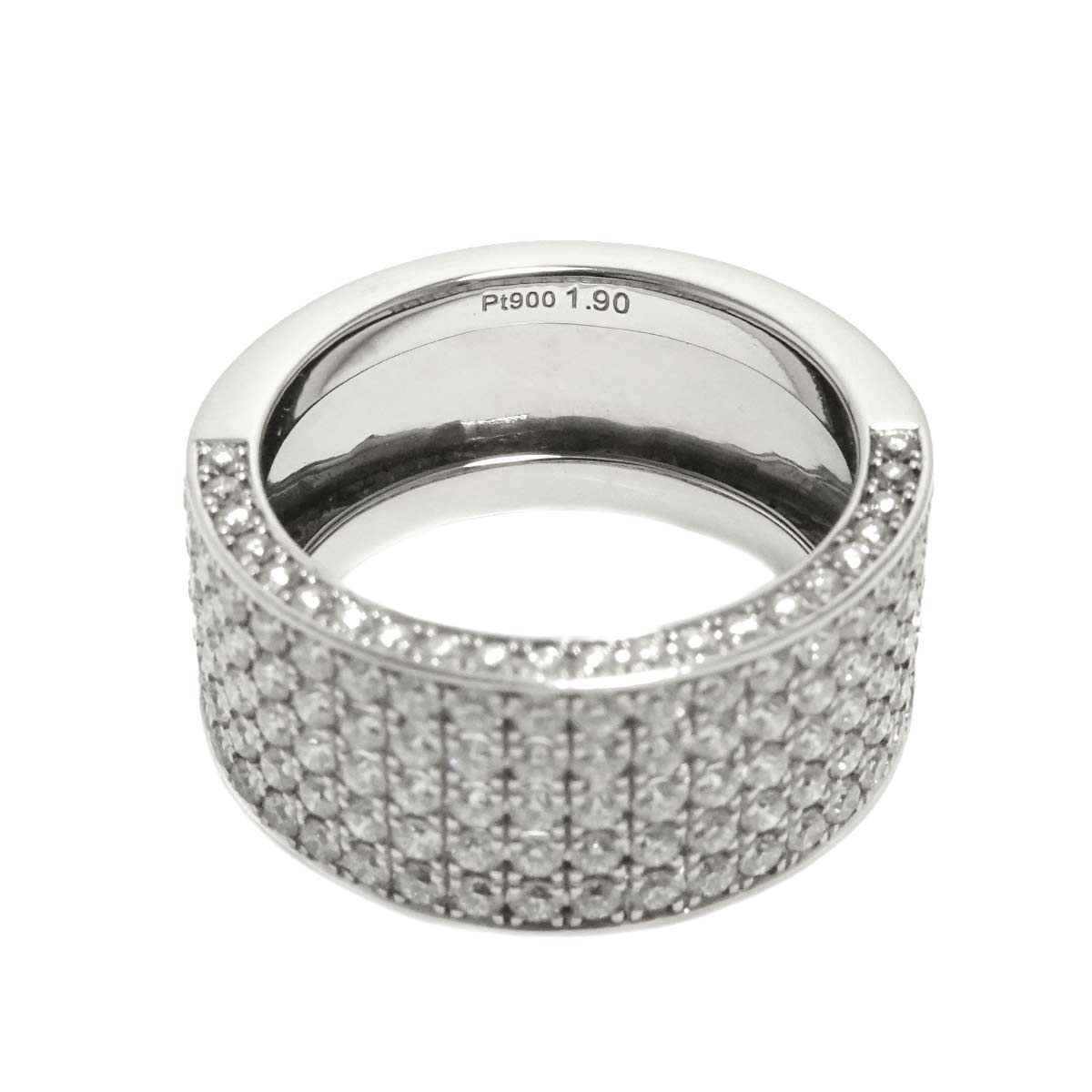 Diamond 1.90ct Ring Platinum size6.75(US)