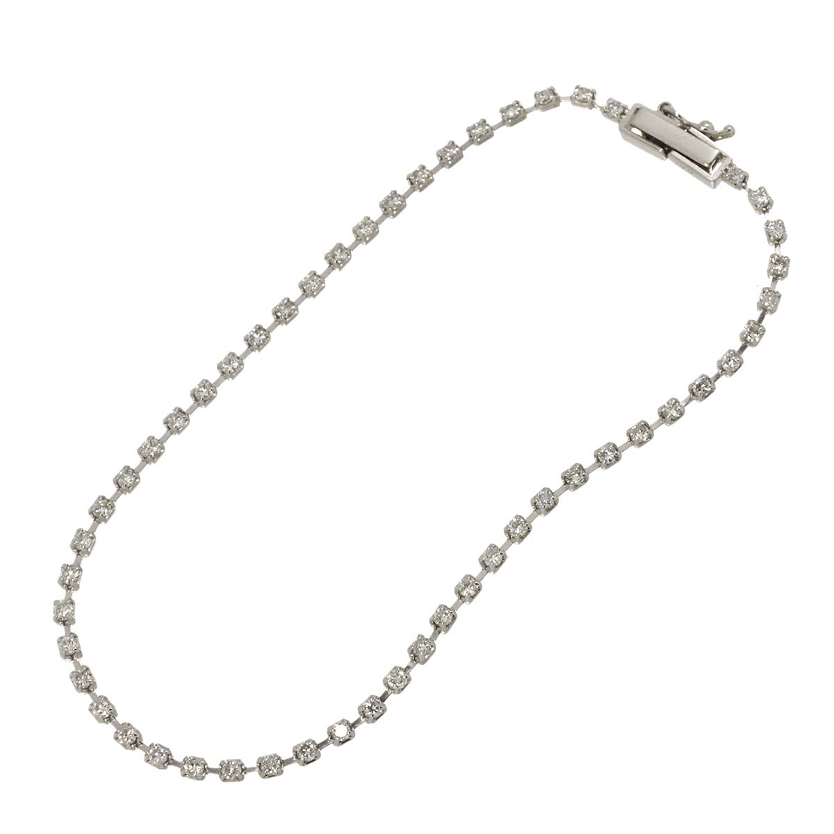 Diamond 1.00ct Bracelet Pt Platinum