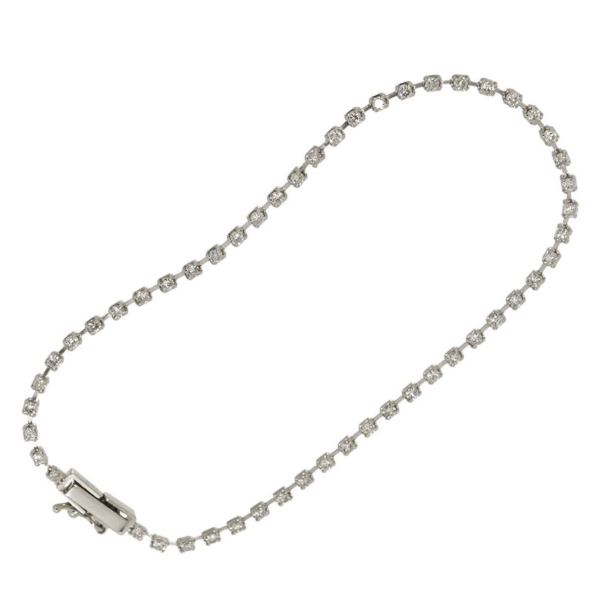 Diamond 1.00ct Bracelet Pt Platinum