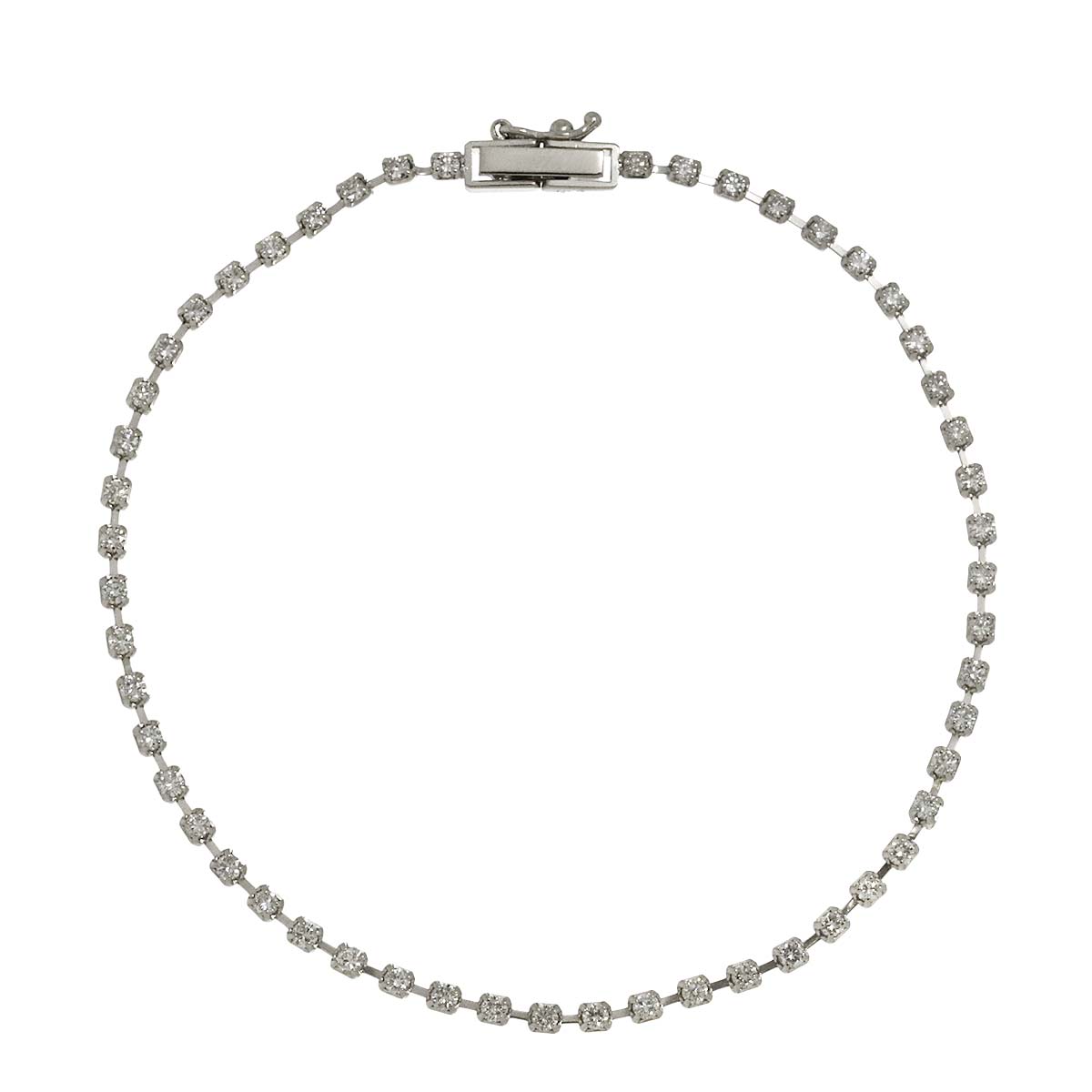 Diamond 1.00ct Bracelet Pt Platinum
