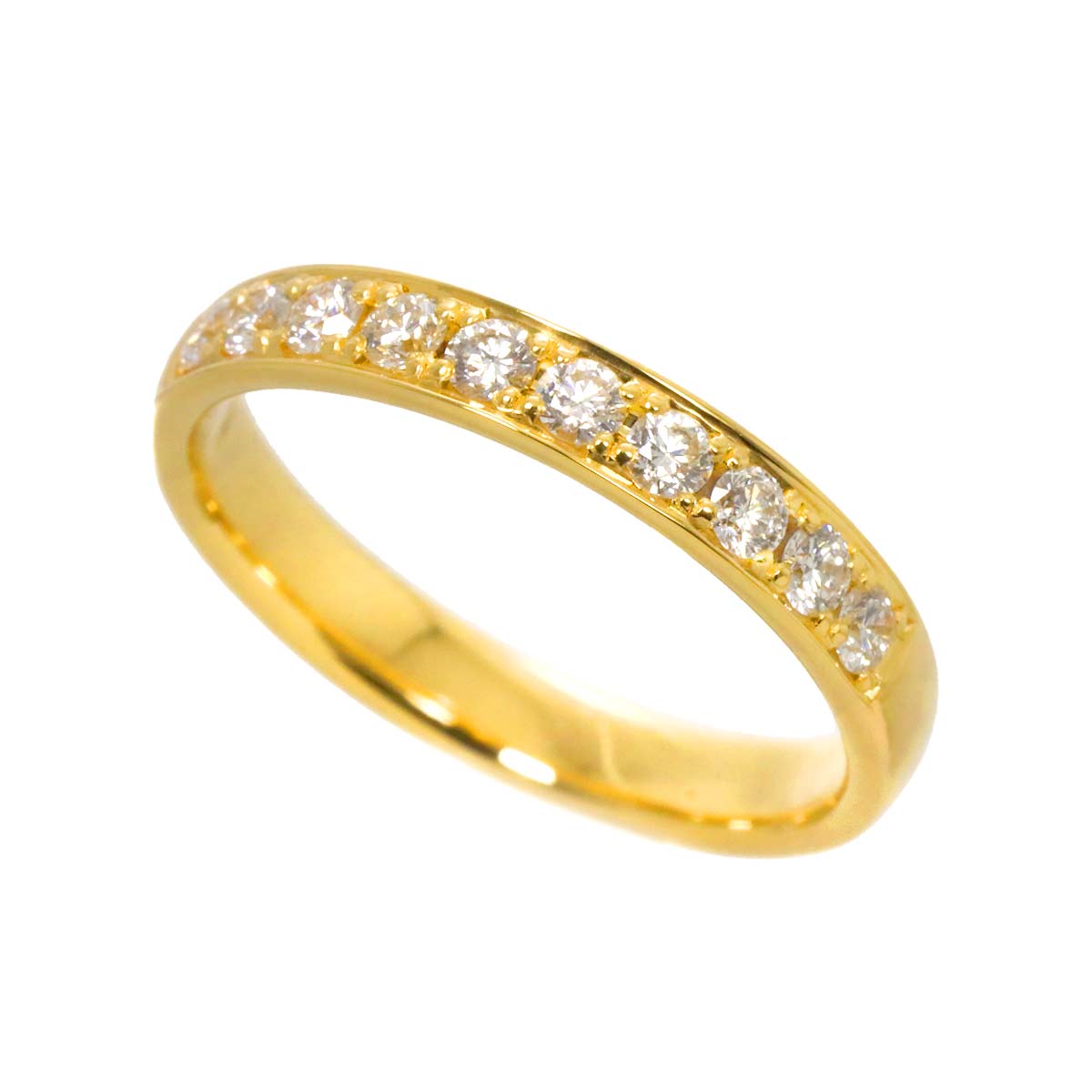 Diamond 0.33ct Ring 18K YG size5.25(US)