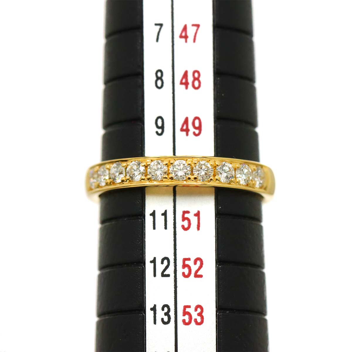 Diamond 0.33ct Ring 18K YG size5.25(US)