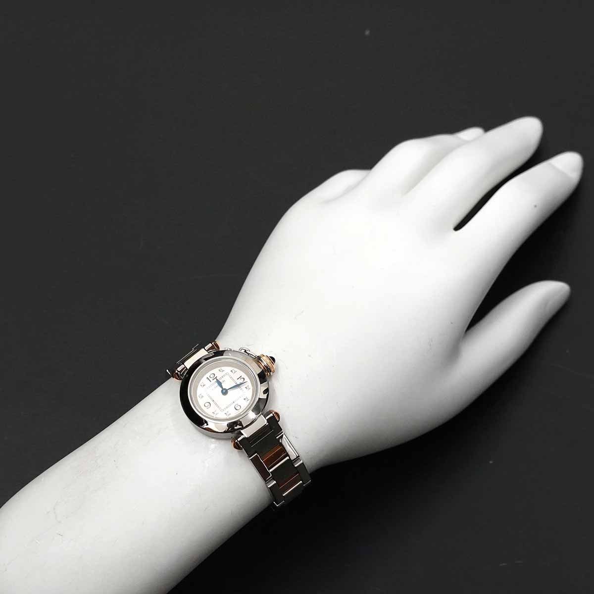 Miss Pasha WJ124020 Quartz Silver Dial Ladies Wrist Watch