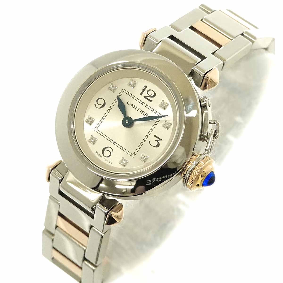 Miss Pasha WJ124020 Quartz Silver Dial Ladies Wrist Watch