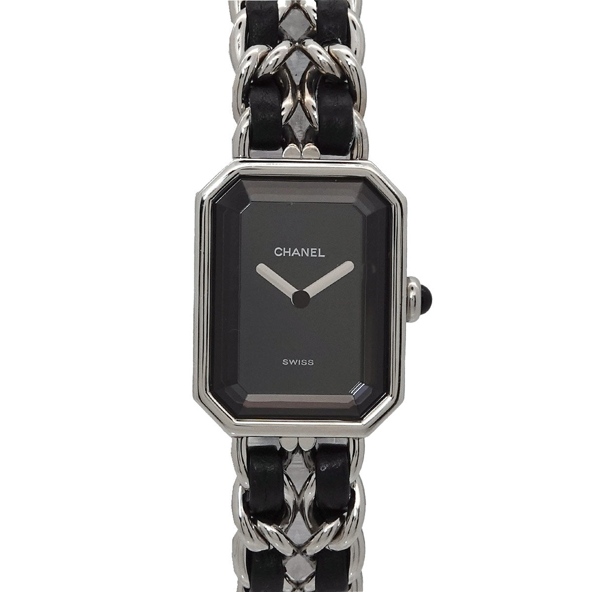 Premiere Size L H0451 Quartz Black Dial Ladies Watch