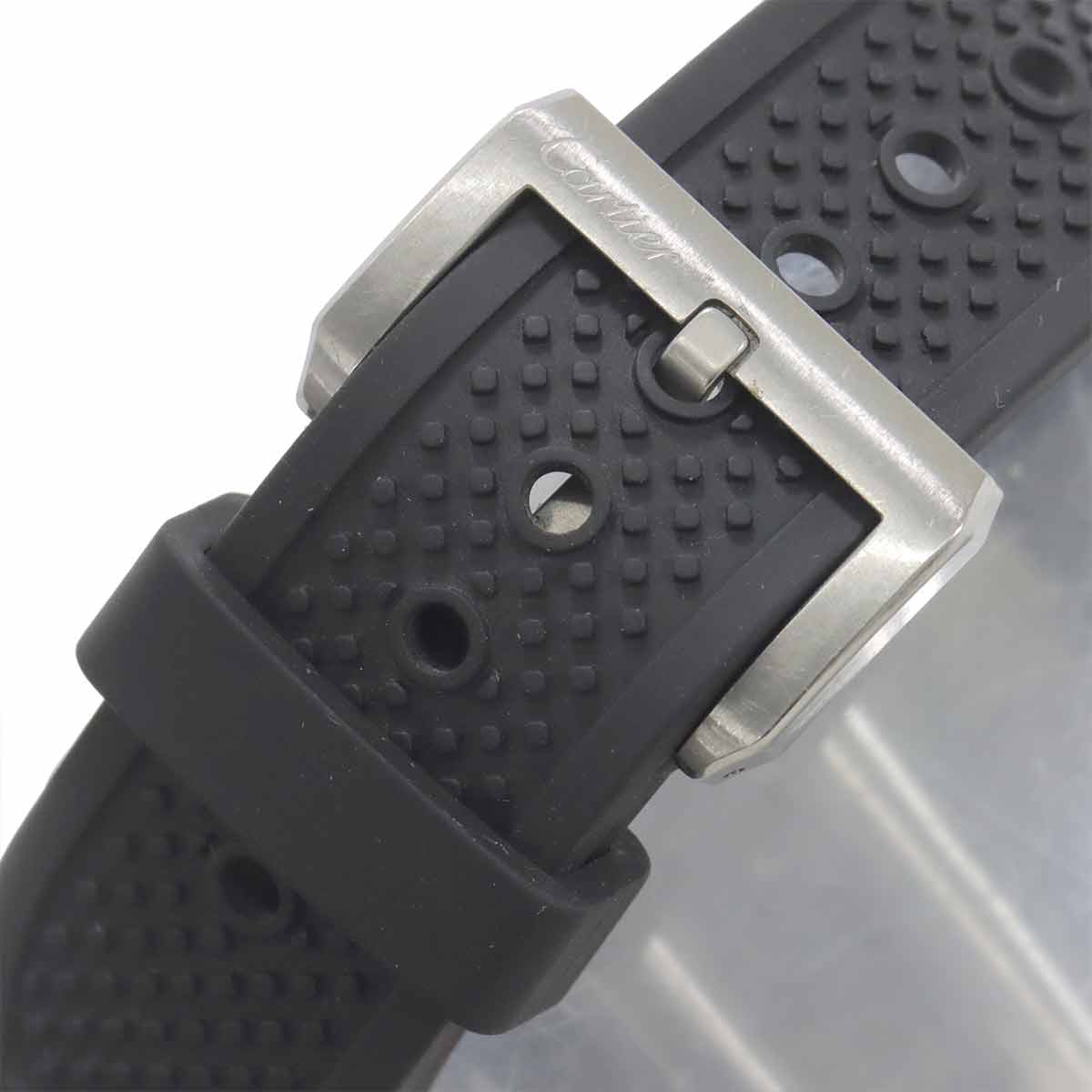 Calibre de Cartier Diver W7100056 Date Black Dial Mens Watch