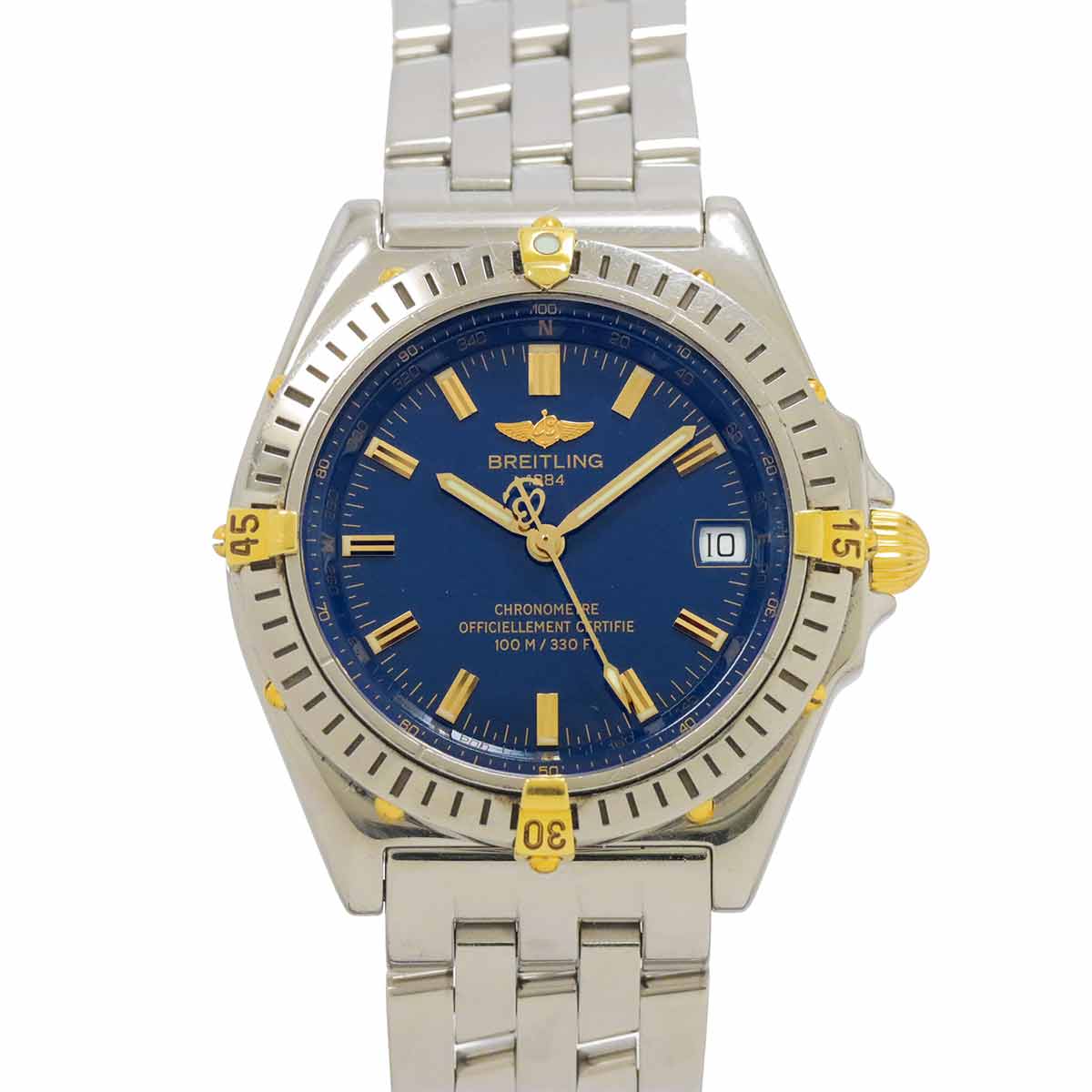 Wind Rider Wings B10350 Automatic Yellow Gold Boys Watch
