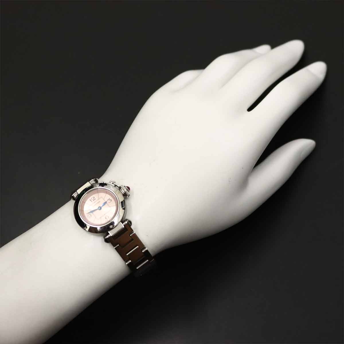 Miss Pasha W3140008 27mm Quartz Pink Dial Ladies Watch