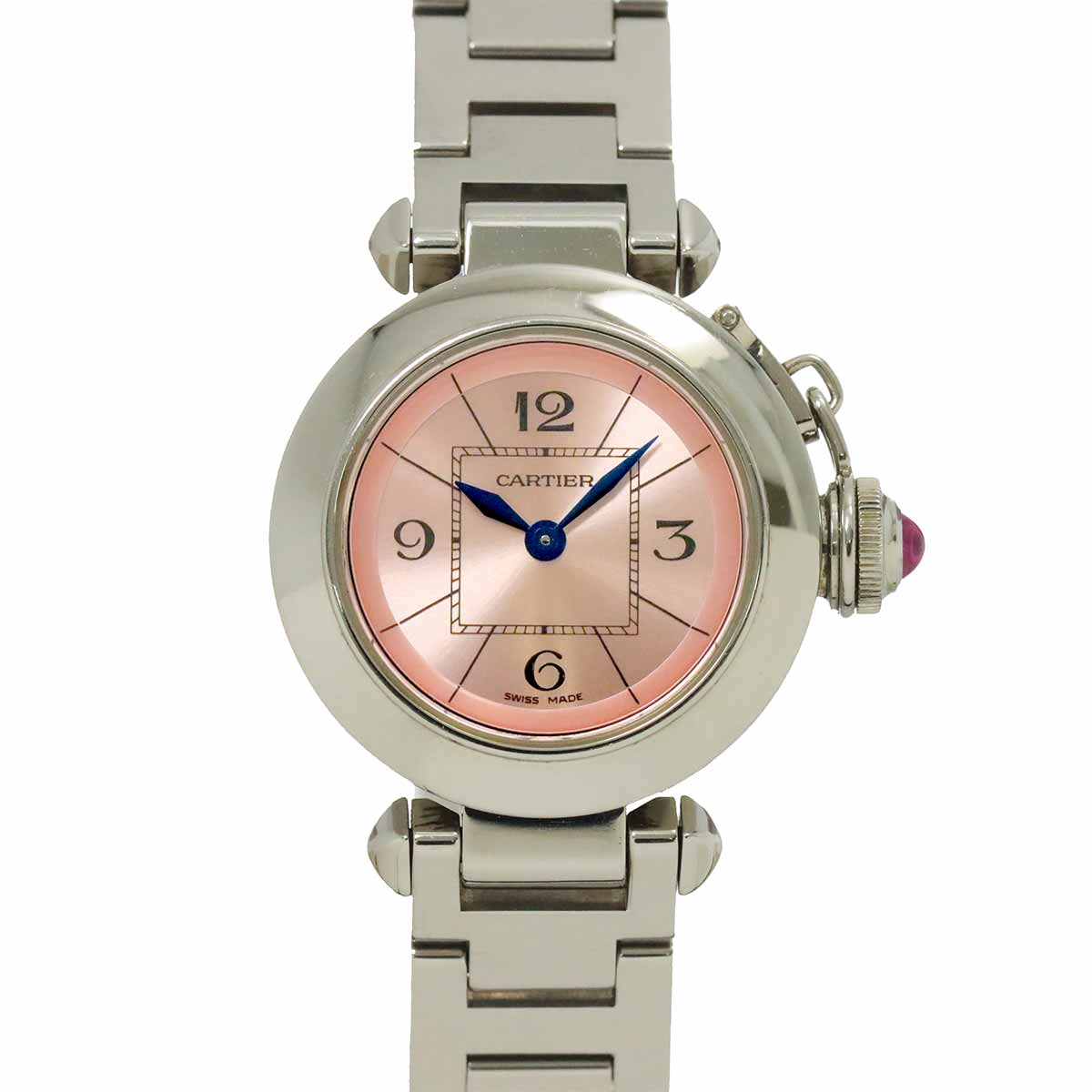 Miss Pasha W3140008 27mm Quartz Pink Dial Ladies Watch