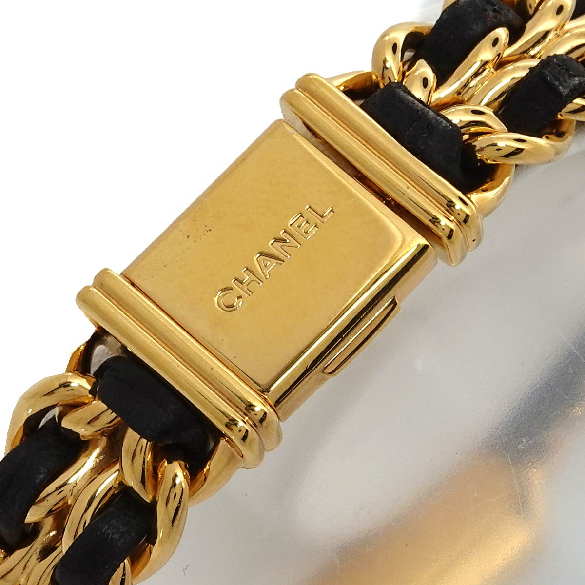 Premiere Size S H0001 Vintage Quartz Black Dial Ladies Watch
