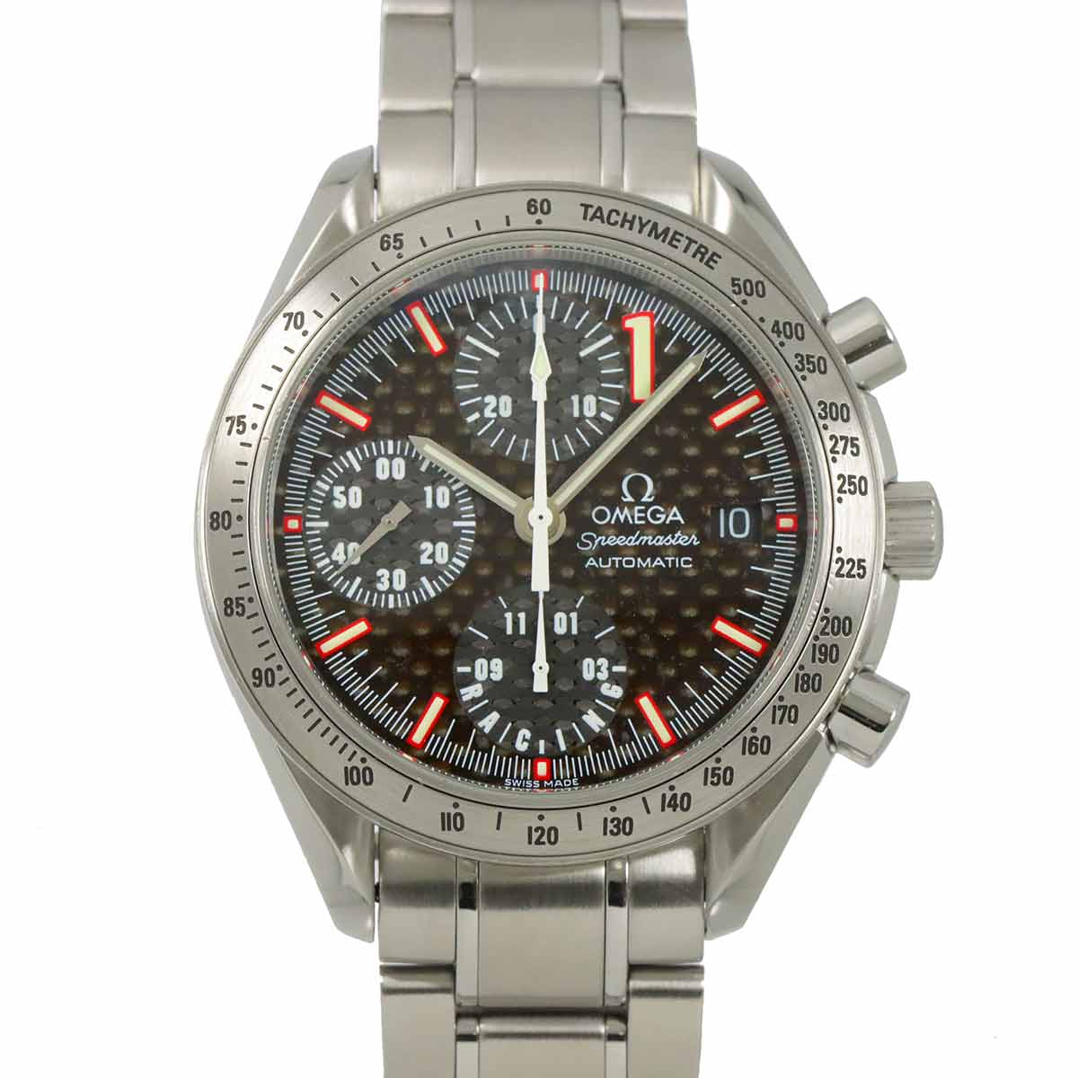 Speedmaster Racing 3519.50 Schumacher model Black Dial Mens