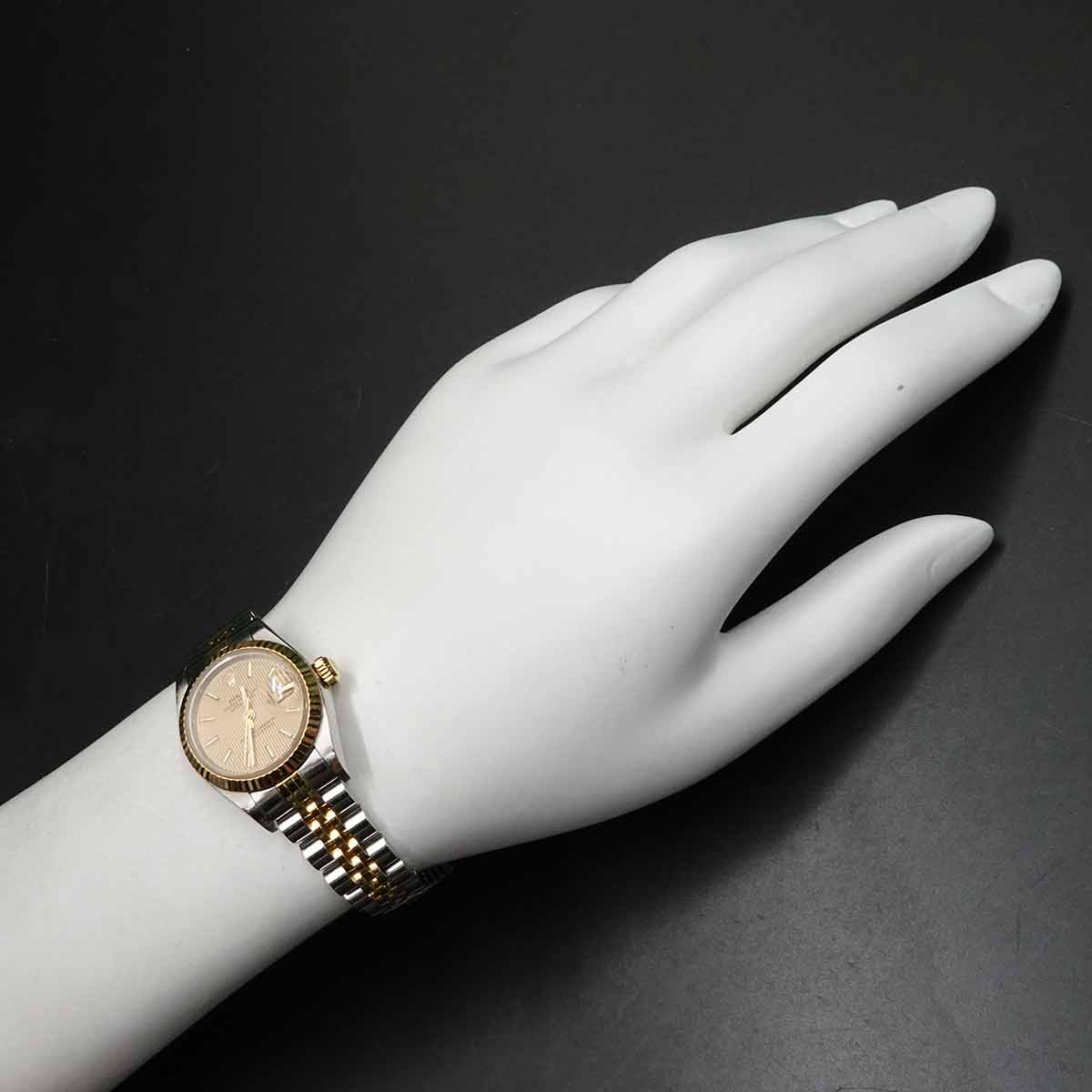 Datejust 79173 Serial K 750 YG Cream Dial Ladies Watch