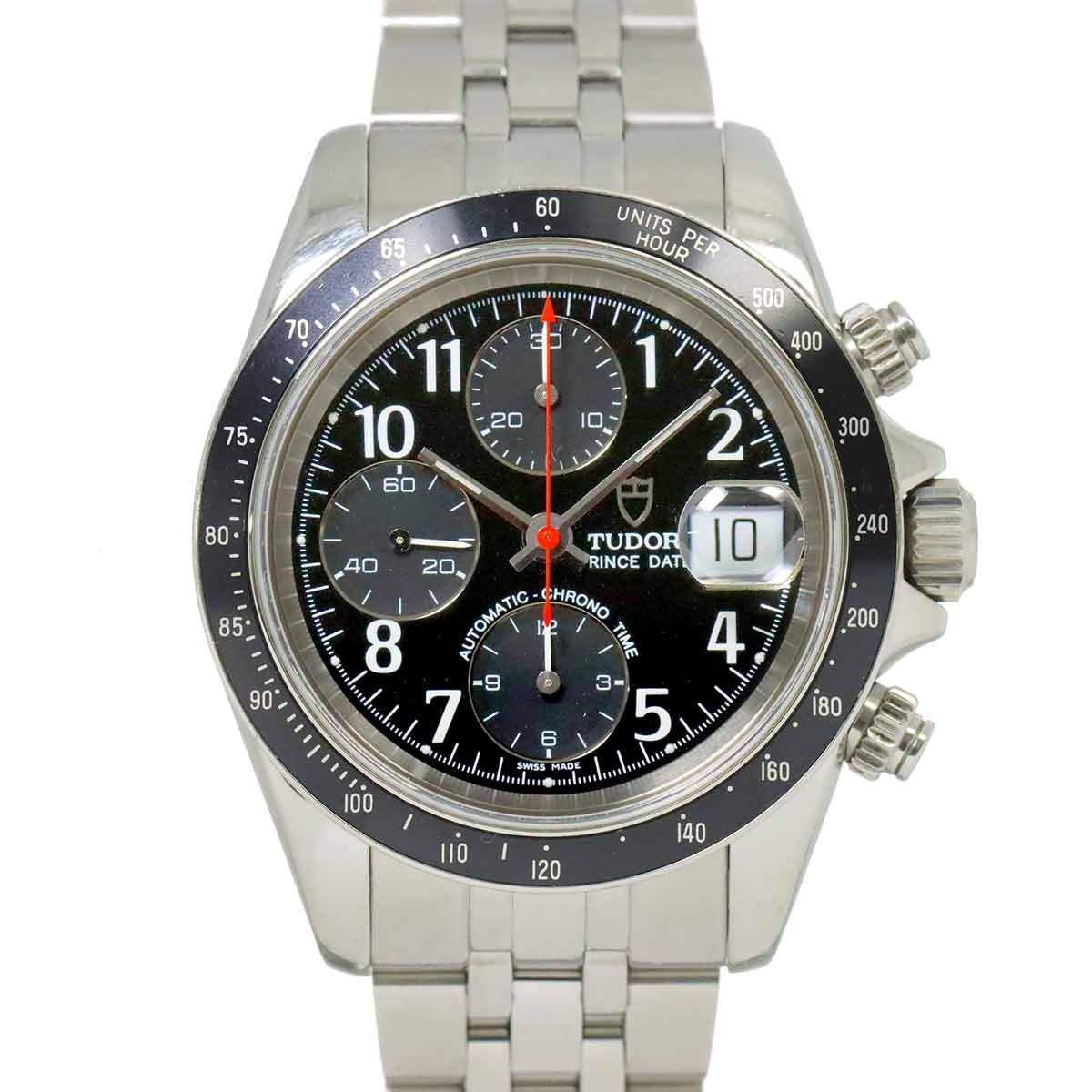 Chrono Time 79260P Chronograph Date Automatic Black Dial
