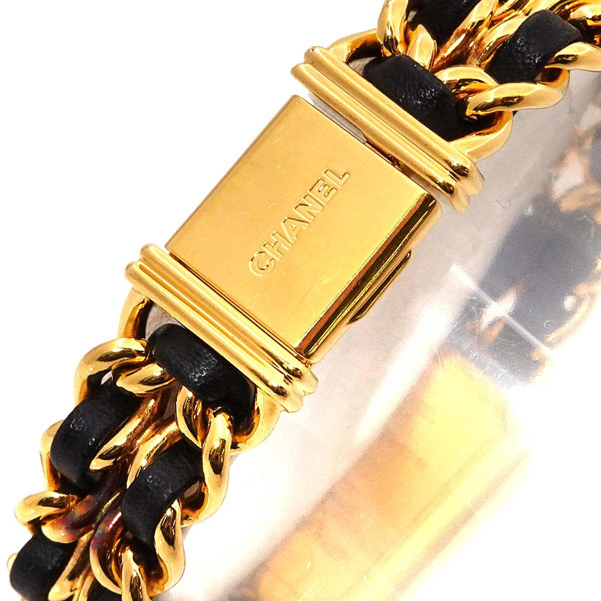 Premiere Size S H0001 Vintage Quartz Black Dial Ladies Watch