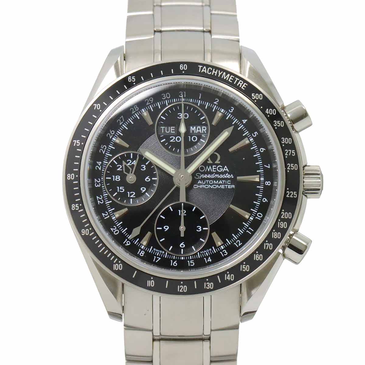 Speedmaster Mark 40 Cosmos 3520 50 triple calendar Black Dial